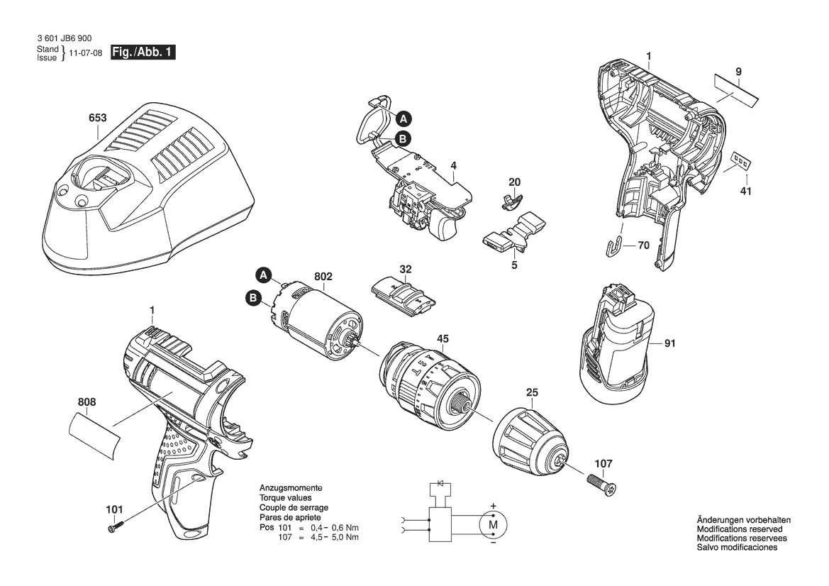 User manual Bosch GSB 12V-15 Professional (English - 203 pages)