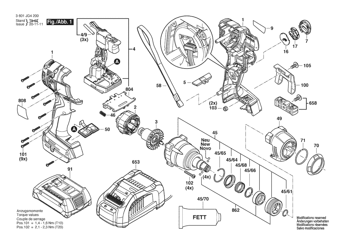 GDX 18V-210 C - 3 601 JJ0 200, Product Detail Page, Power Tools