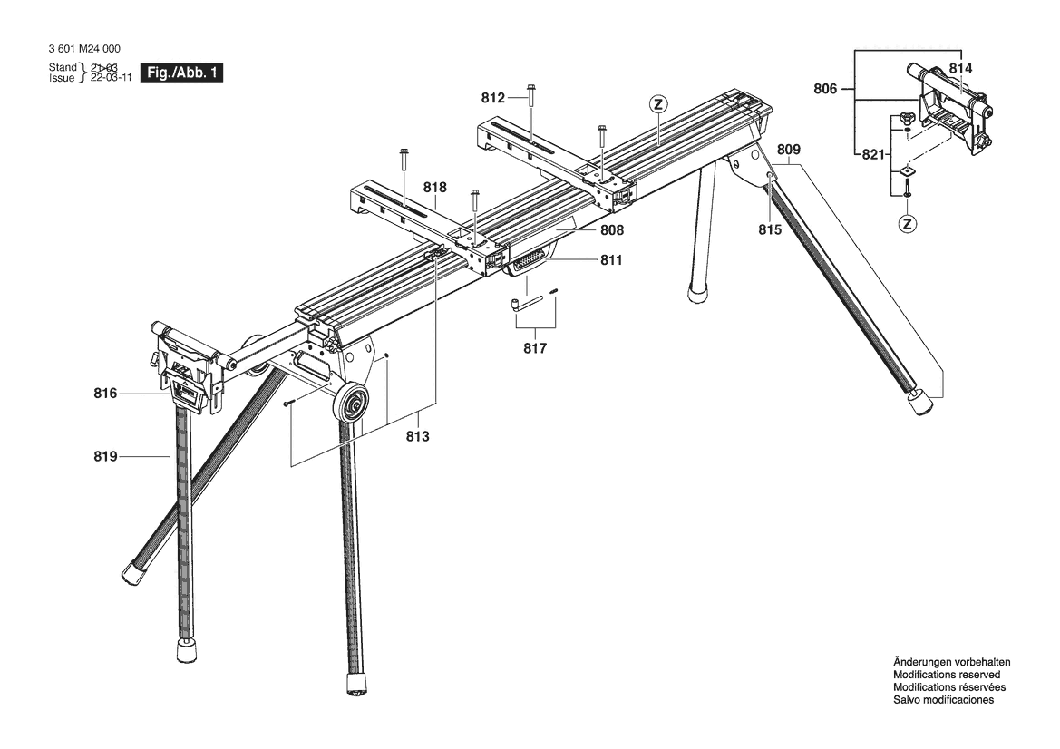 Bosch shop 3800 stand