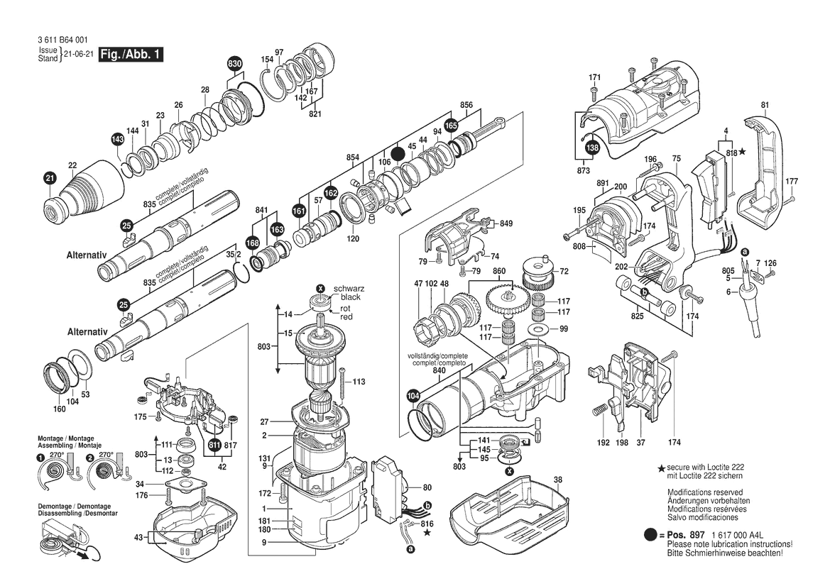 Akkumulerede Udtømning indsigelse GBH 5-40 DCE - 3 611 B64 071 | Product Detail Page | Power Tools | After  Sales Service