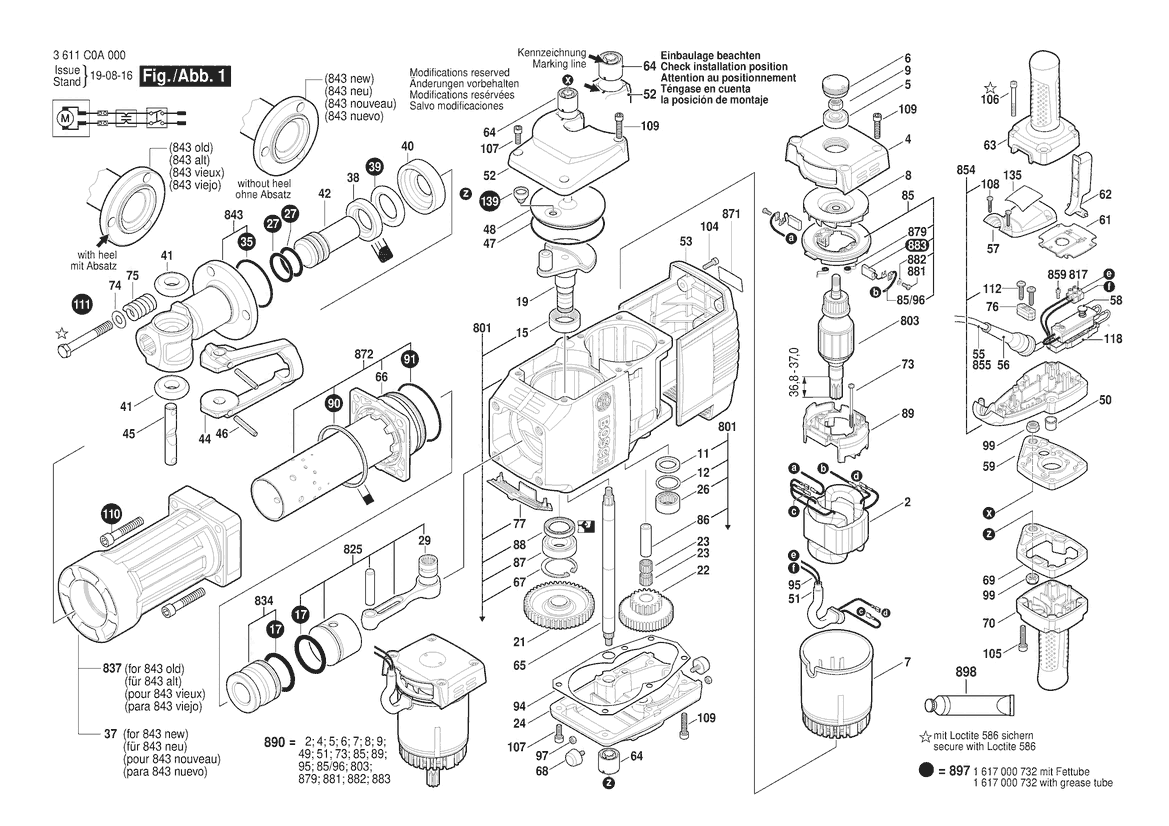 GSH 27 VC 3 611 C0A 000 Product Detail Page Power Tools